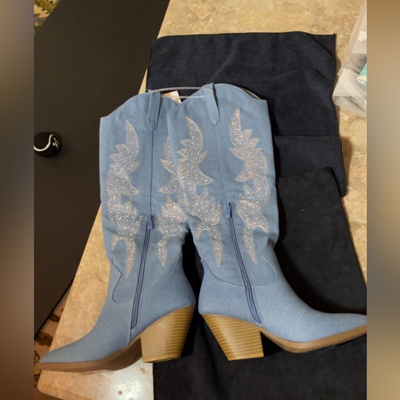 brand new forever cowboy boots size 9 - Picture 1 of 6